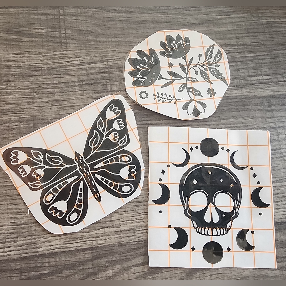 Gothic Witch Decorative Vinyl Decals Stickers For Car Laptop Home Decor